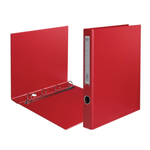 Clip file with 4 rings red A4*4.5cm FOROFIS