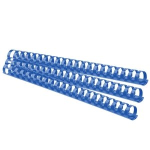 Binding comb 20mm 175sheets FOROFIS blue 100pcs plastic