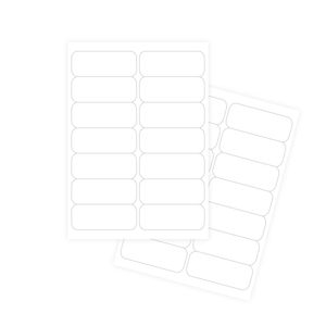 Self-adhesive white labels FOROFIS 99.1x38.1mm A4 100sh.