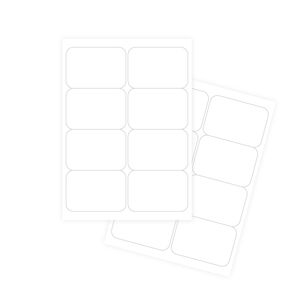 Self-adhesive white labels FOROFIS 99.1x67.7mm A4 100sh.
