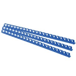 Binding comb 14mm 125sheets FOROFIS blue 100pcs plastic