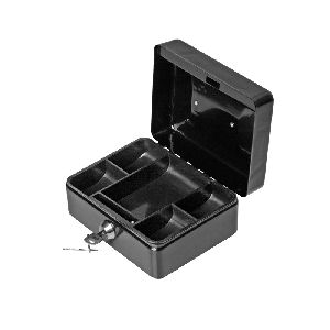 Cash box FOROFIS 12x9x6cm metal (black)