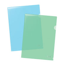L- type clear folders, sheet protectors, file dividers
