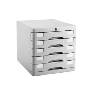 Organaizer box FOROFIS 5 drawers files with lock and keys 28.2x36.5x28.5cm