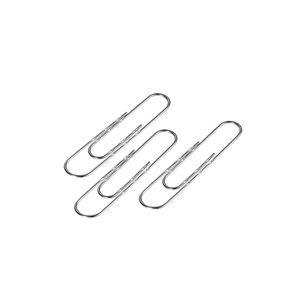 Paper clips 78mm FOROFIS nickel round waved 50pcs /paper box