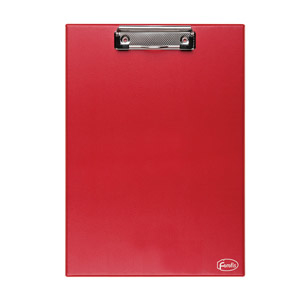 Clip board FOROFIS A4 red PVC