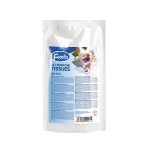 All purpose cleaning wipes FOROFIS 100pcs.