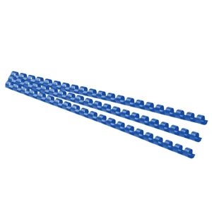 Binding comb 12mm 95sheets FOROFIS blue 100pcs plastic