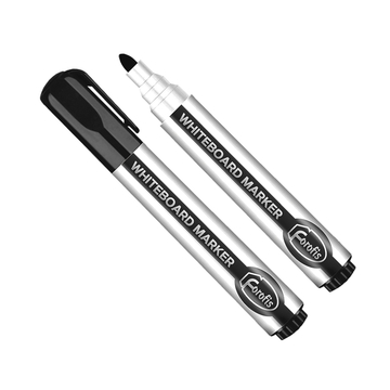 Whiteboard marker Mego black liquid ink, bullet tip 2-5mm FOROFIS