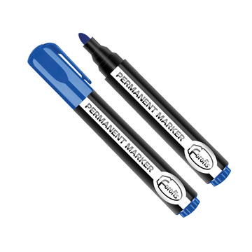 Permanent marker Mego 2-5mm blue bullet tip 2-5mm FOROFIS