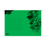 Папка подвесная для картотеки A4 FOROFIS из картона (зеленая), толщина 200г/м2
