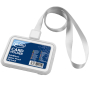 Name badge (plastic)  54x85mm