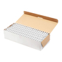 Binding comb 44mm 440sheets FOROFIS white 50pcs plastic