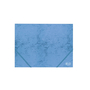 Folder flat cardboard FOROFIS A4 350g/m2 w/elast.bands (blue)