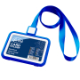 Name badge (plastic) 66x97mm